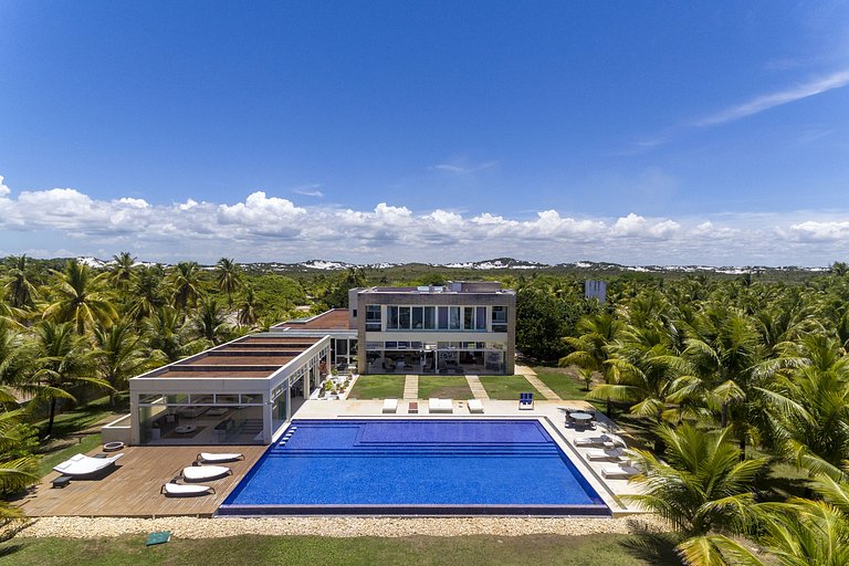 Bah450 - Luxurious mansion near the beach in Camaçari