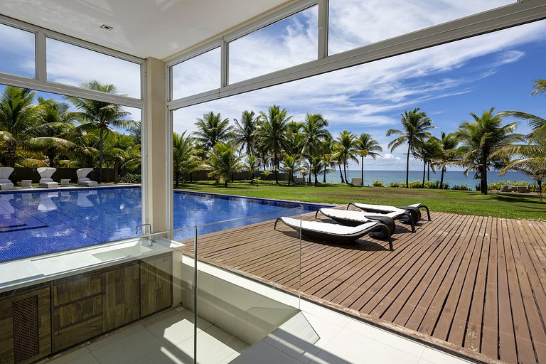 Bah450 - Luxuosa mansão próxima a praia em Camaçari
