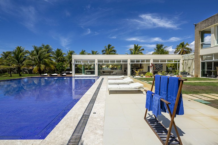 Bah450 - Luxuosa mansão próxima a praia em Camaçari