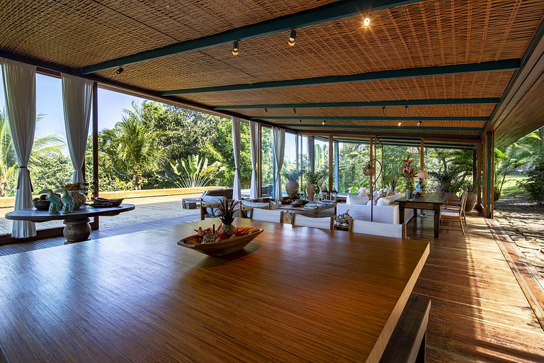 Bah157 - 4 bedroom villa with pool in Itacare