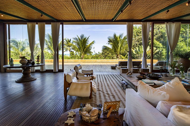 Bah157 - 4 bedroom villa with pool in Itacare