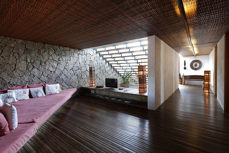 Bah157 - Villa de 4 quartos e piscina em Itacare
