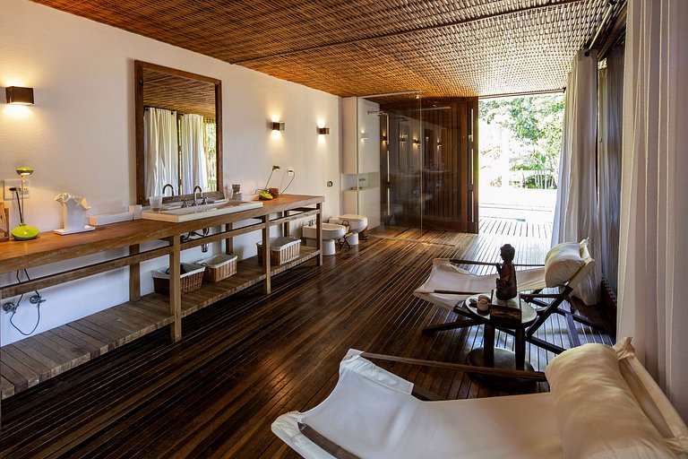 Bah157 - 4 bedroom villa with pool in Itacare