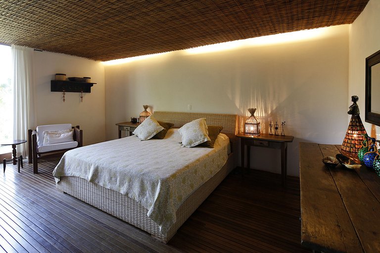 Bah157 - 4 bedroom villa with pool in Itacare