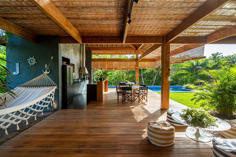 Bah410 - Casa de alto luxo em Praia do Forte