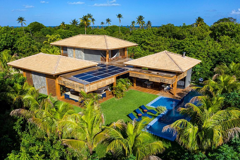 Bah410 - Casa de alto luxo em Praia do Forte