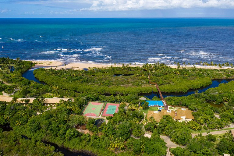 Bah410 - Casa de alto luxo em Praia do Forte