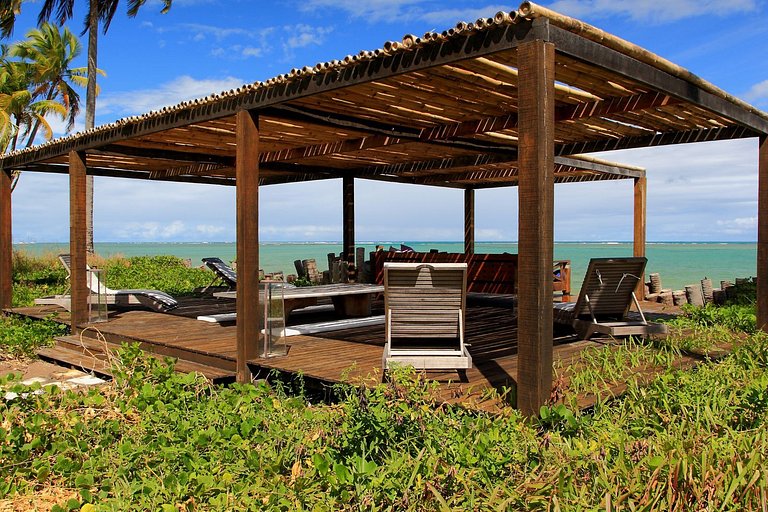 Ala001 - Casa pé na areia na Praia de Patacho