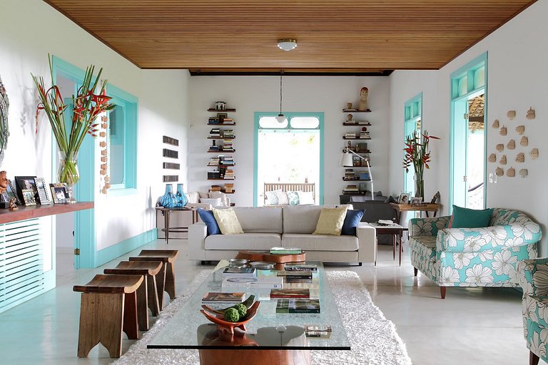 Ala001 - Casa pé na areia na Praia de Patacho