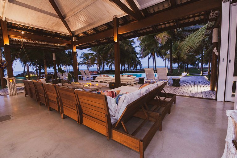 Cea020 - Beachfront Estate with Pool in Icaraizinho de Amont