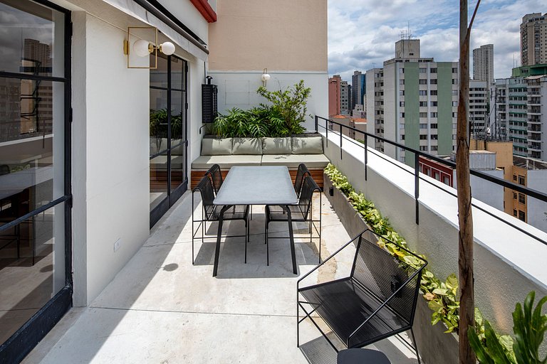 Sao006 - Penthouse en São Paulo en Santa Cecilia