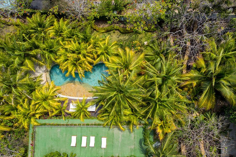 Car029 - Villa with oceanfront pool in Barú