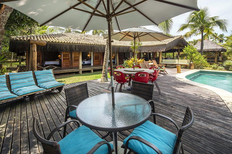 Bah300 - Espetacular villa frente mar em Barra Grande