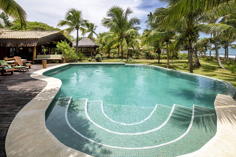 Bah300 - Incroyable villa en bord de mer à Barra Grande