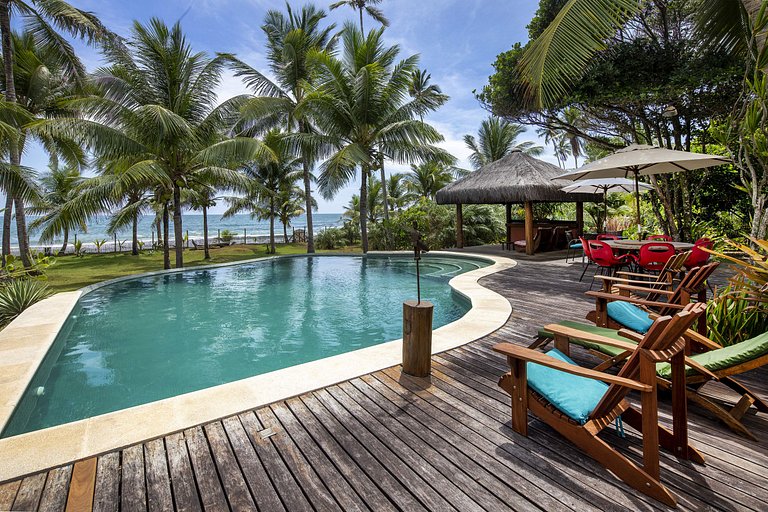 Bah300 - Incroyable villa en bord de mer à Barra Grande