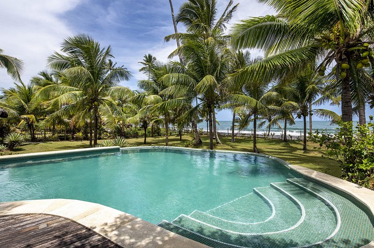 Bah300 - Incroyable villa en bord de mer à Barra Grande