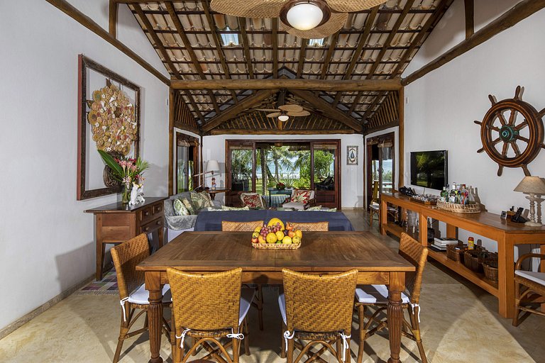 Bah300 - Incroyable villa en bord de mer à Barra Grande