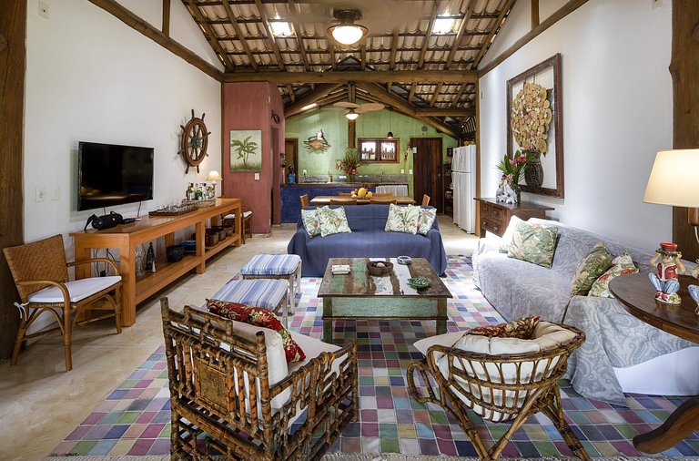 Bah300 - Incroyable villa en bord de mer à Barra Grande