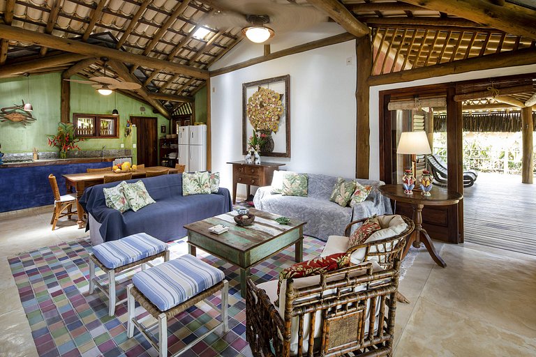 Bah300 - Incroyable villa en bord de mer à Barra Grande