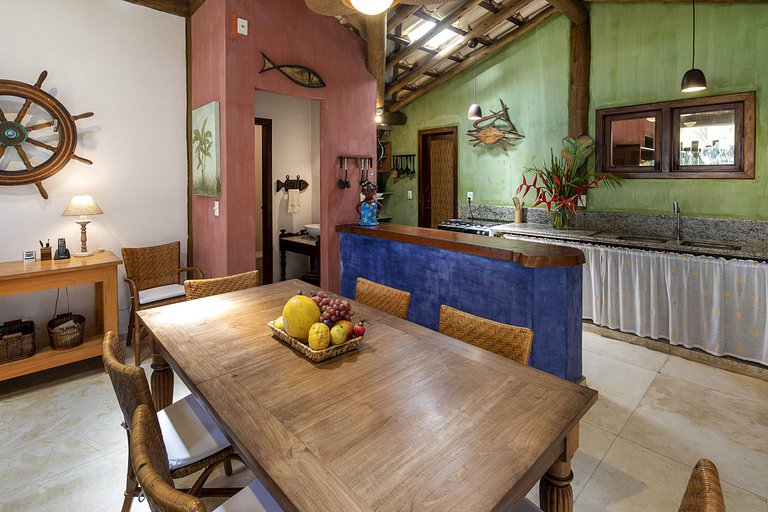 Bah300 - Spectacular sea front villa in Barra Grande