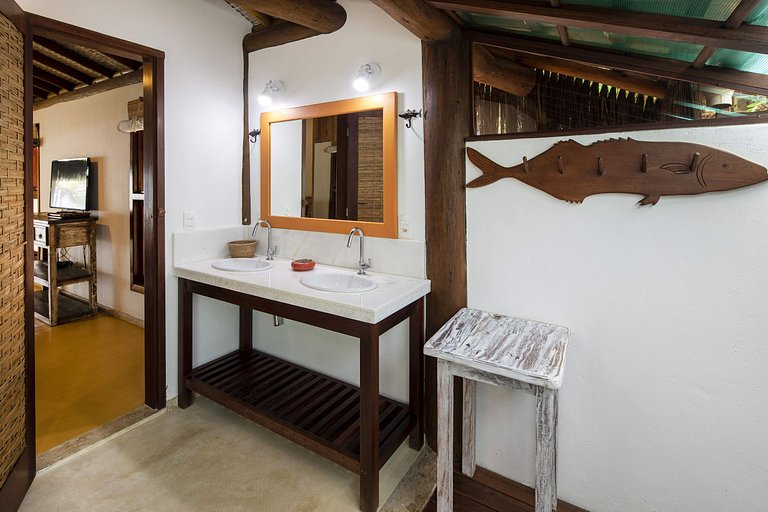 Bah300 - Incroyable villa en bord de mer à Barra Grande