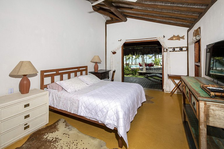 Bah300 - Incroyable villa en bord de mer à Barra Grande