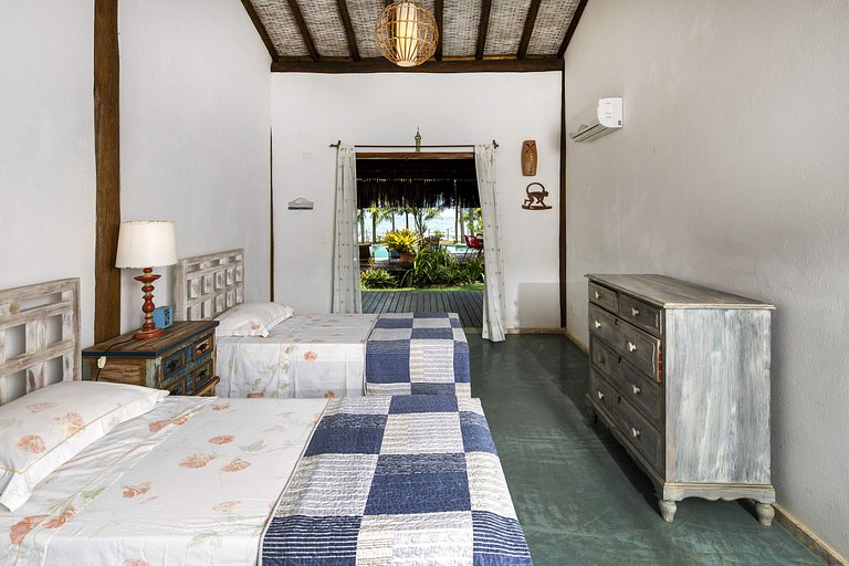 Bah300 - Espetacular villa frente mar em Barra Grande