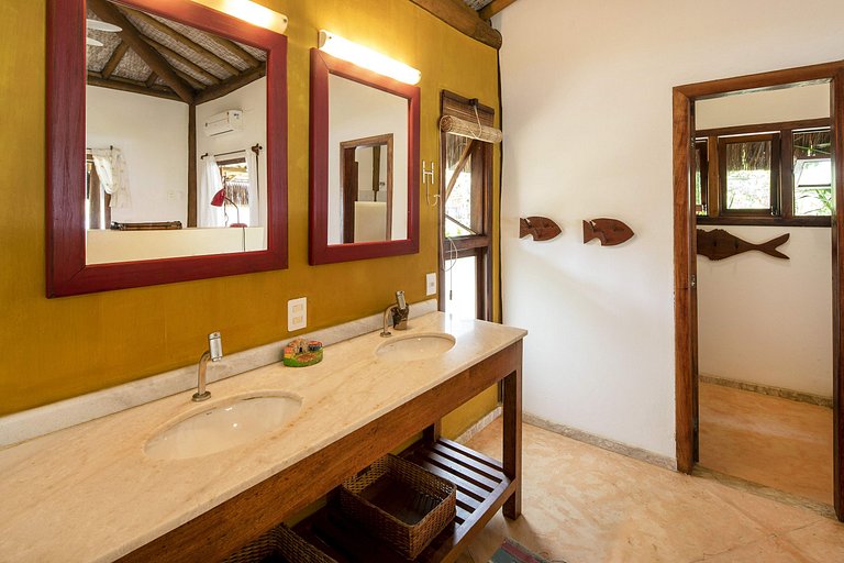 Bah300 - Espetacular villa frente mar em Barra Grande