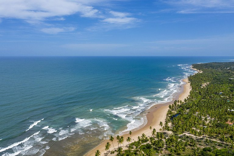 Bah300 - Espetacular villa frente mar em Barra Grande