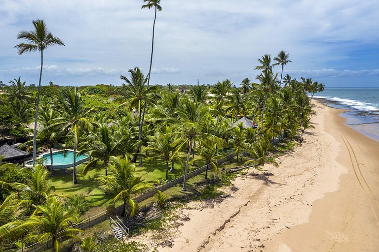 Bah300 - Espetacular villa frente mar em Barra Grande