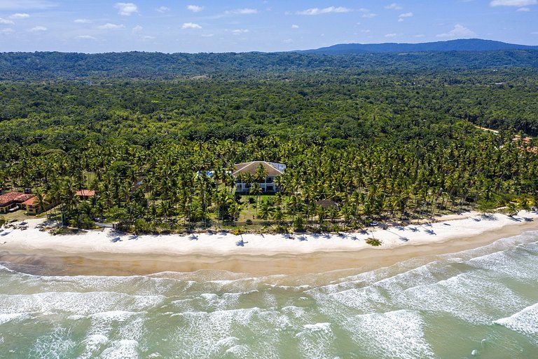 Playa, mata atlántica, Ilhéus, Bahía, mansión, lujo, siete s