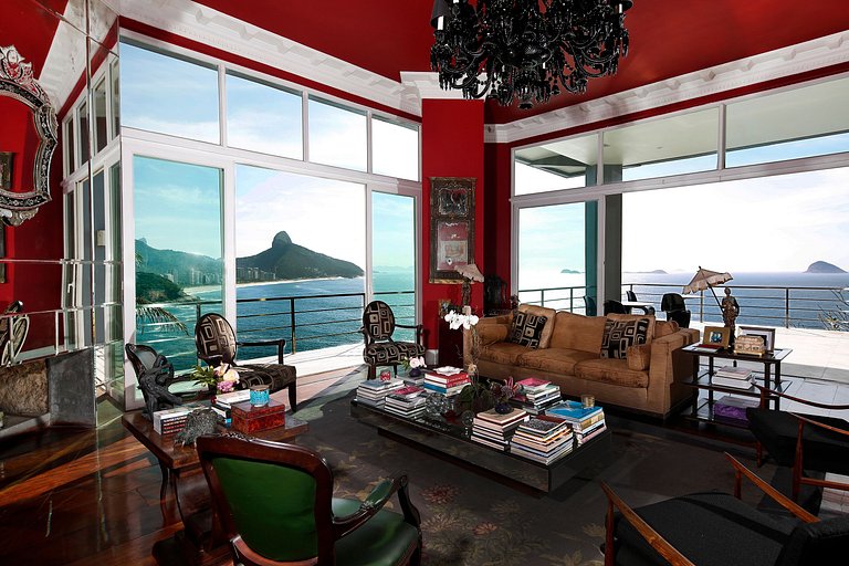 Rio295 - Villa with incredible view in Joá