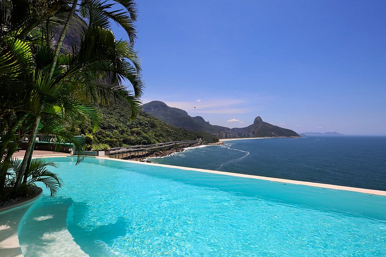 Rio295 - Villa com incrível vista no Joá