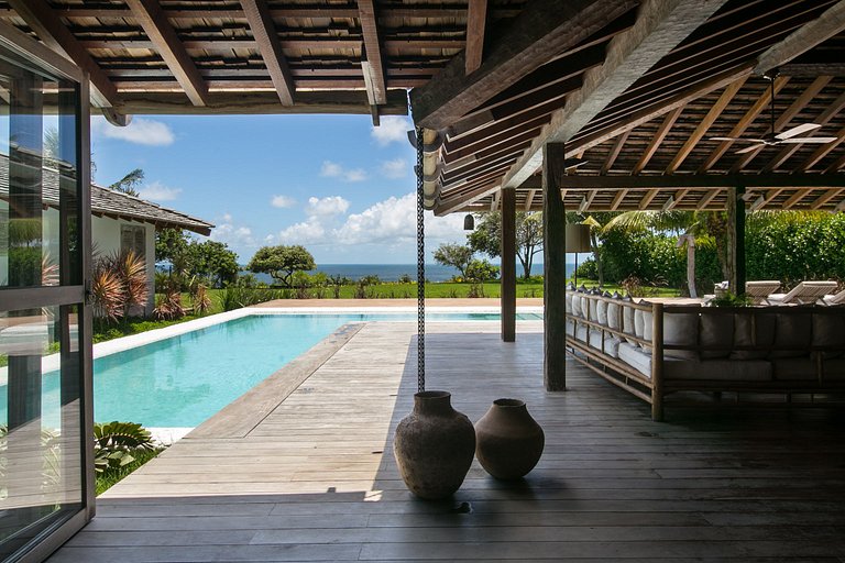 Bah027 - Unique design, pool and sea view