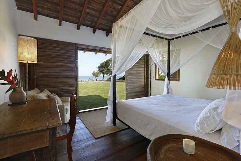 Bah027 - Design único, piscina e vista no mar