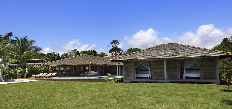 Bah027 - Design único, piscina e vista no mar