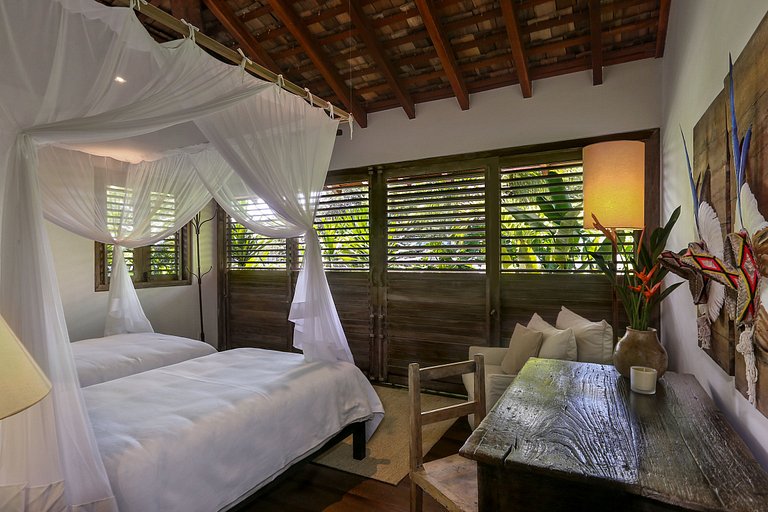 Bah027 - Design único, piscina e vista no mar