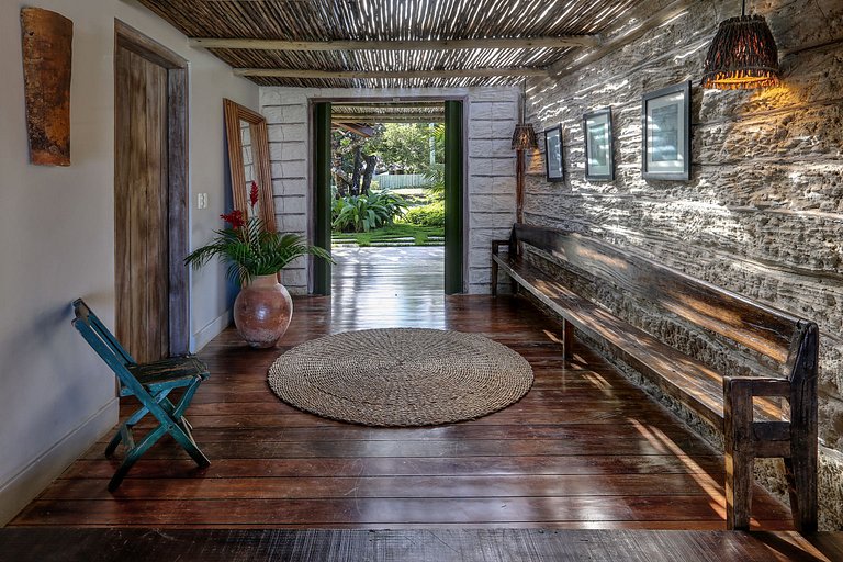 Bah027 - Design único, piscina e vista no mar