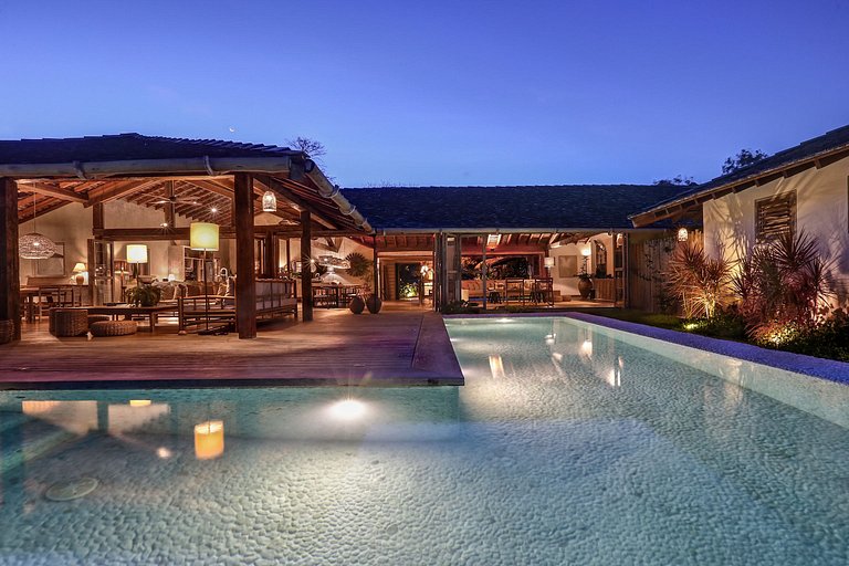 Bah027 - Design único, piscina e vista no mar