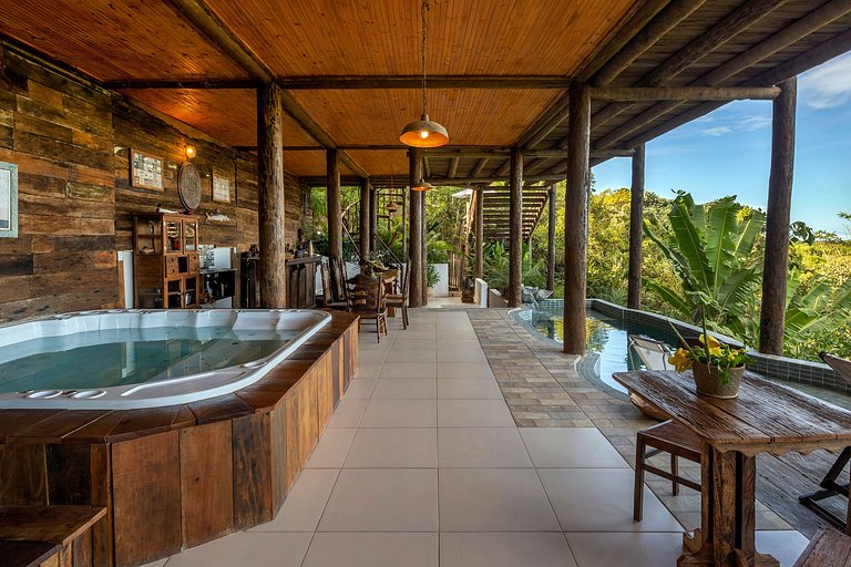 Bah141 - Linda casa na Praia dos Nativos