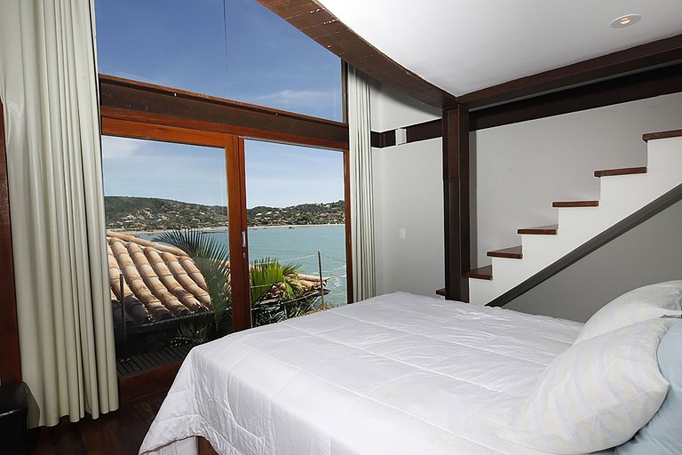 Buz003 - Villa avec piscine et vue sur la mer à Buzios