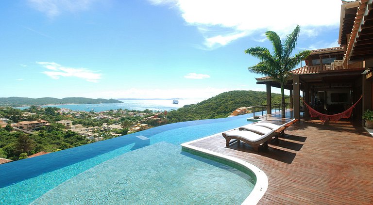 Buz022 - Magnifique villa de 4 chambres à Buzios