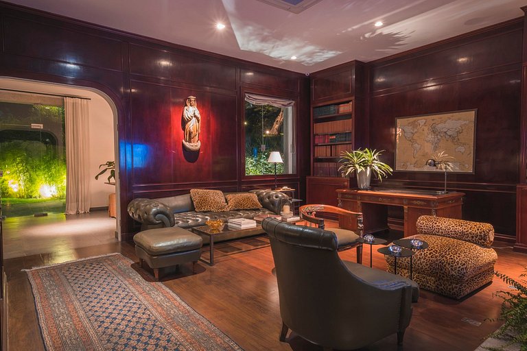 7 chambres, villa, santa teresa, rio, luxe