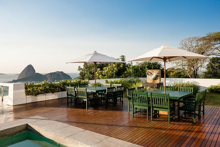 7 chambres, villa, santa teresa, rio, luxe