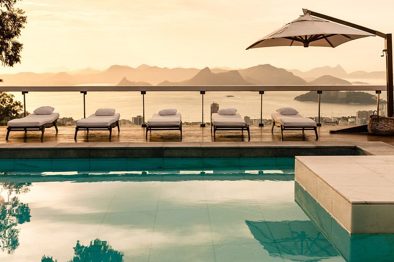 7 chambres, villa, santa teresa, rio, luxe