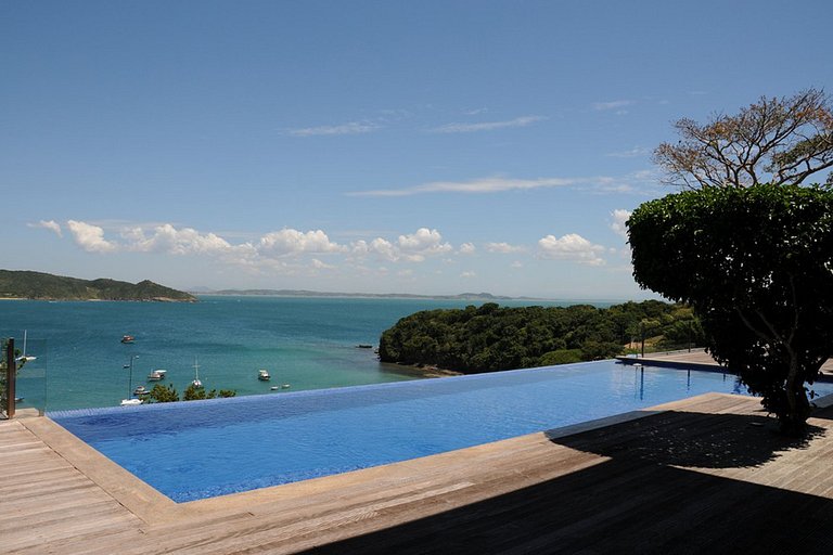 Casa de Luxo em Búzios, Praia dos Ossos, Vista para o Mar, M