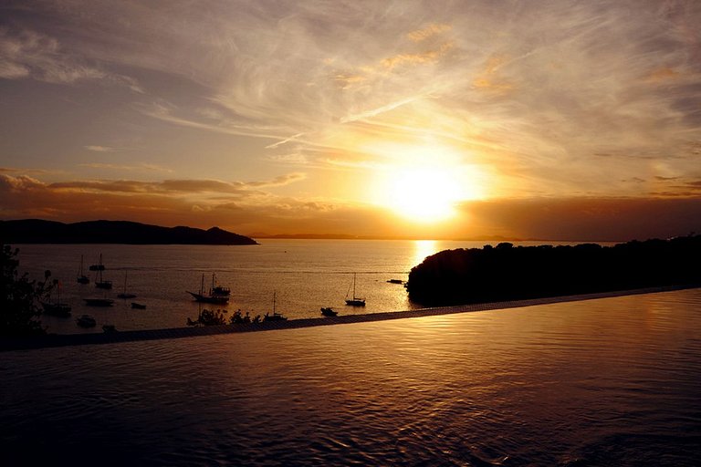 Casa de lujo en Buzios, Playa Bones, con vista al mar, Mansi