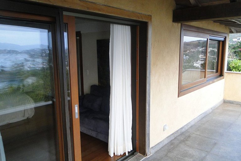 Casa de lujo en Buzios, Playa Bones, con vista al mar, Mansi