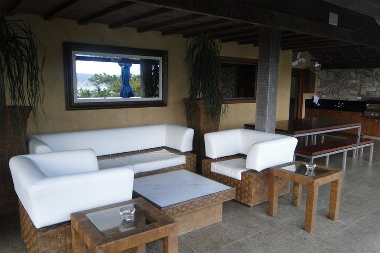 Casa de Luxo em Búzios, Praia dos Ossos, Vista para o Mar, M