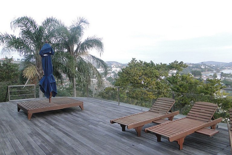 Casa de lujo en Buzios, Playa Bones, con vista al mar, Mansi